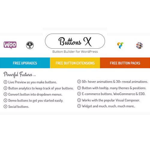 Buttons X | Powerful Button Builder for WordPress